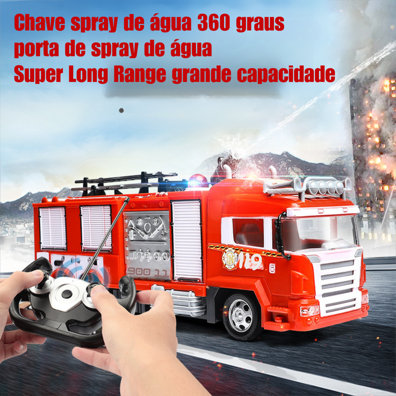 Caminhão de Bombeiro - Controle Remoto