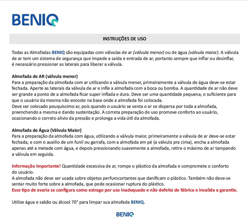 Almofada Ortopédica Caixa de Ovo Redonda