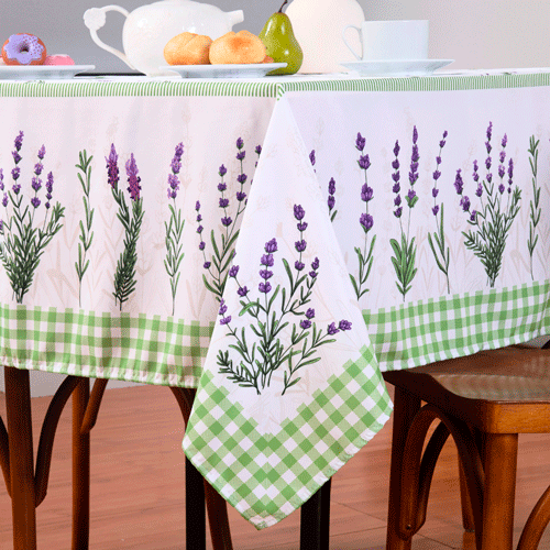 Toalha de Mesa Estampada Allegra