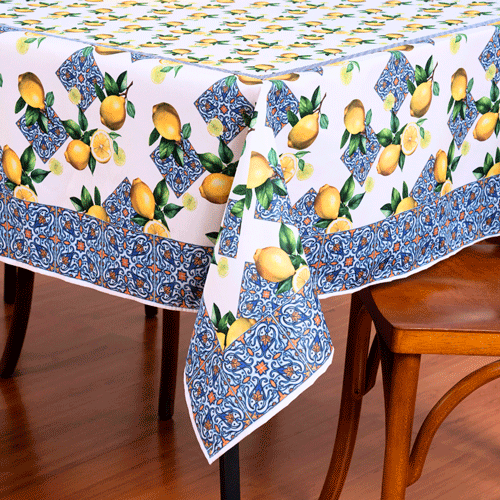 Toalha de Mesa Estampada Allegra